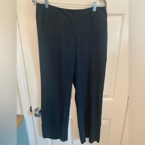 Larry Levine navy blue Straight Leg Pants. Size 10 short.